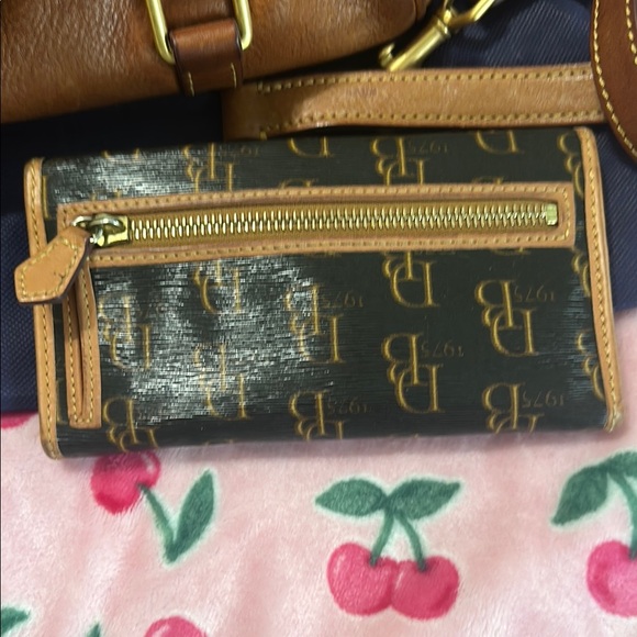 Dooney & Bourke Brown Satchel with Brass Hardware - Picture 10 of 16